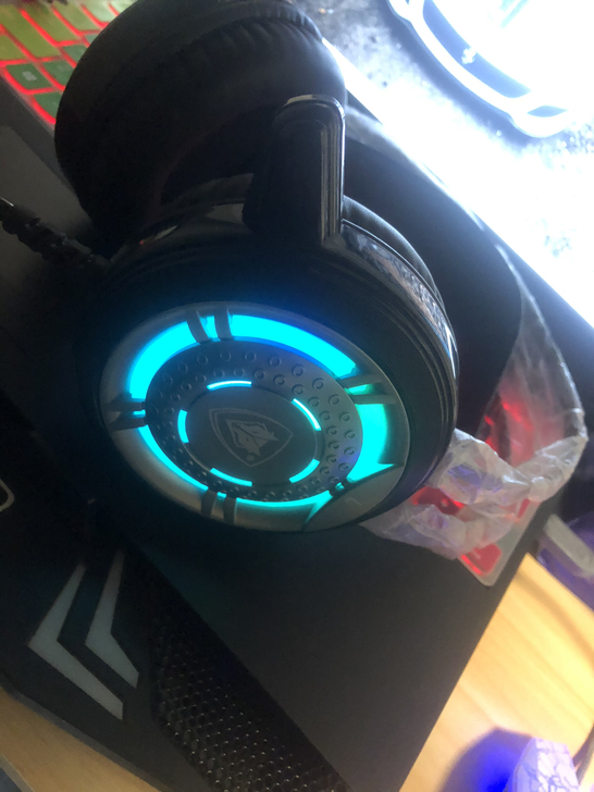 狼博旺电脑耳机头戴式游戏带麦克风电竞吃鸡专...