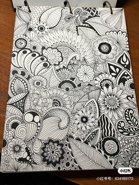 黑白装饰画 铅笔画