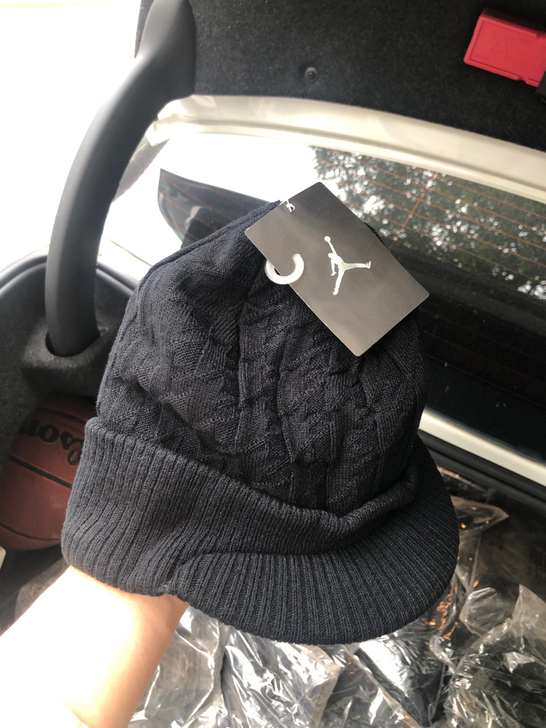 aj毛线帽，瓜皮帽，安东尼 韦德同款，超级...