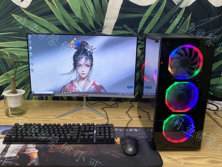 游戏电脑吃鸡电脑台式电脑主机家用闲置电脑台...