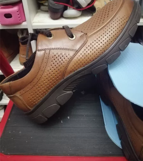 本人断舍离才开始，带动老公清鞋柜！全新骆驼...