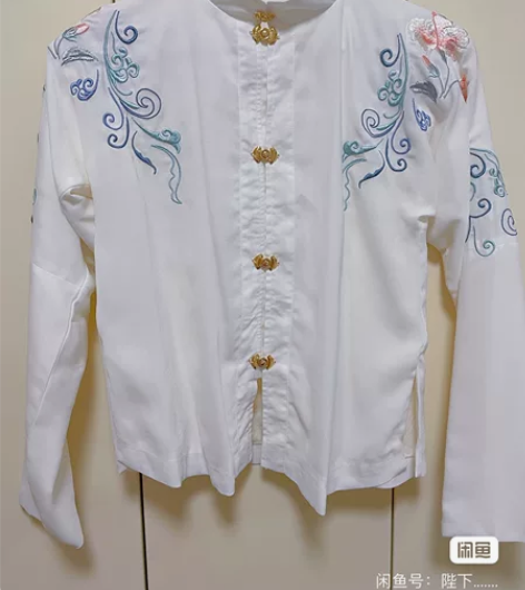 都城南庄  明制汉服  立领短衫 下裙 绣...