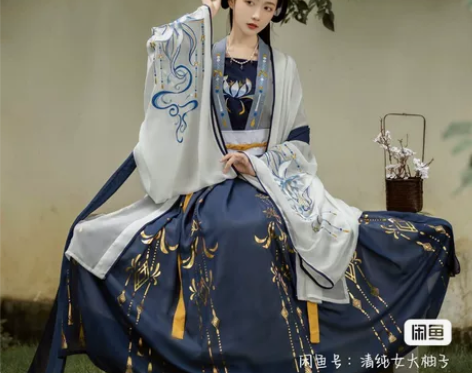 千韵岗琼华汉服女秋款正品原创古装中国风超仙...