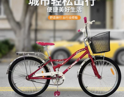 BACINI自行车男女式成人学生普通代步