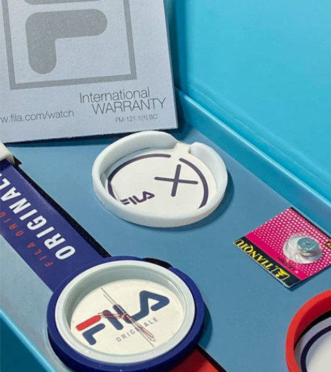 斐乐手表百搭夏季撞色手表 表盘存在轻微磨损...