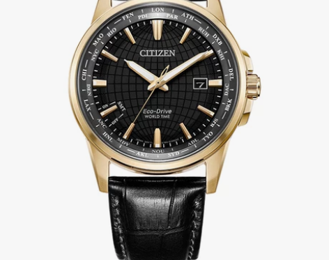 西铁城(CITIZEN)手表光动能万年历皮...