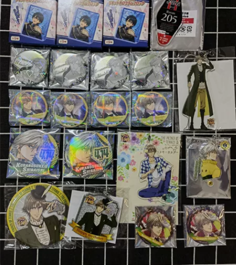 白石藏之介 浮雕吧唧 流沙麻将 花束吧唧 ...