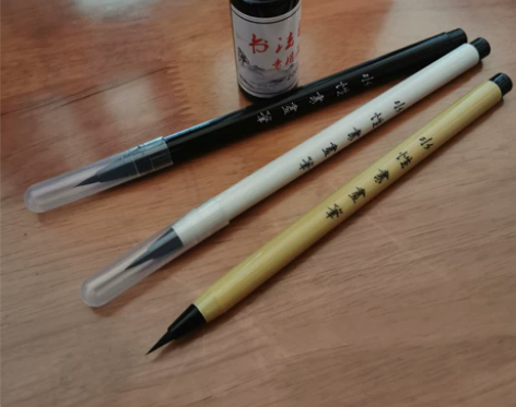 全新便携式水性书法毛笔,水性软笔,练字写书...