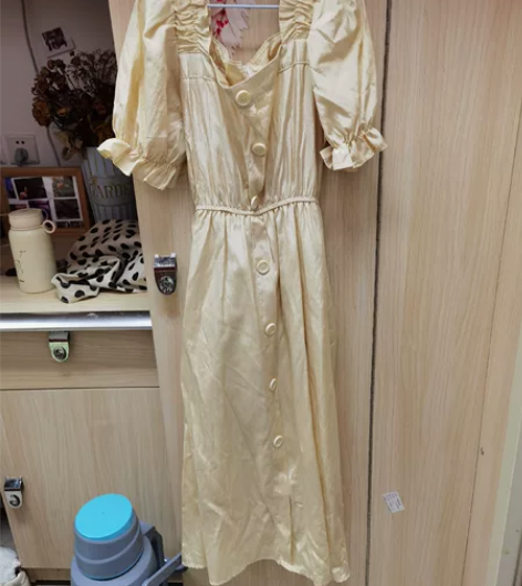 桔梗初恋裙森系夏季温柔风森系甜美白色长裙方...