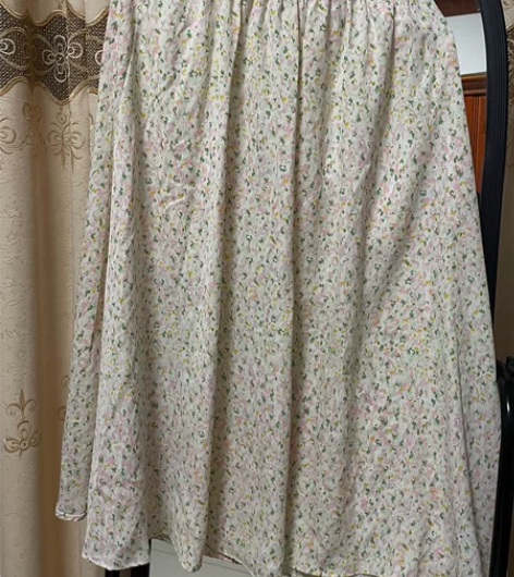 M码碎花半身长裙,A字裙。百搭显瘦。全新未...