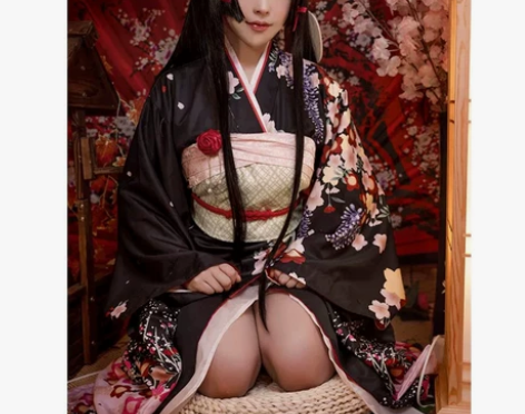 漫路人cosplay美少女万华镜5莲华co...