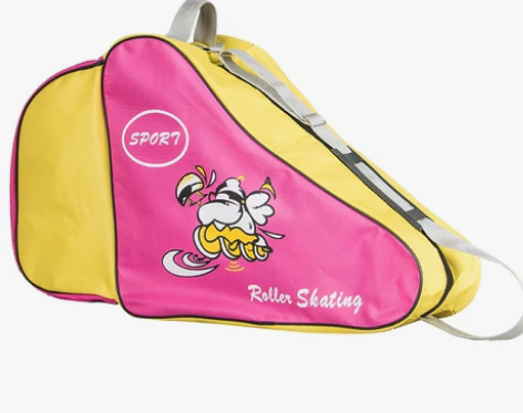旱冰鞋 溜冰鞋袋子轮滑鞋背包儿童溜冰鞋专用...