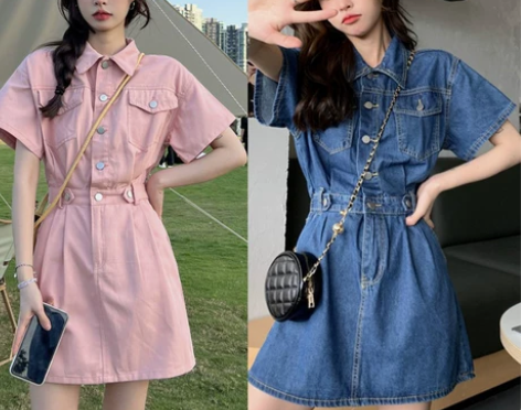 2022年大码女装夏季新款港风胖妹妹时尚减...