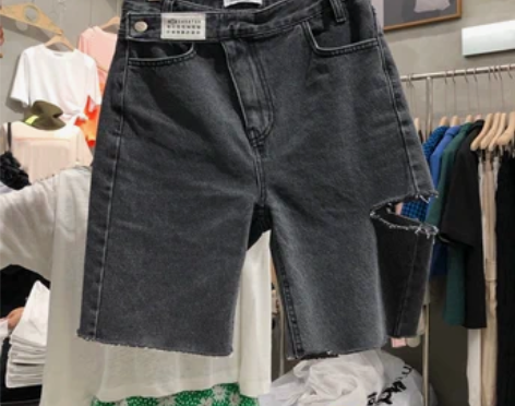 韩国东大门女装新款2022春夏高腰港味直筒...