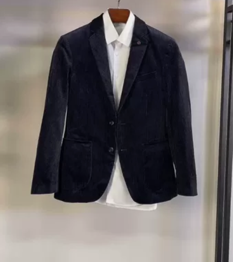 特价海家剪标男士灯芯绒西服 货号:S15-...