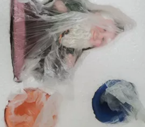 圣诞老人摆件带是的帽子 感兴趣的话点“我想...