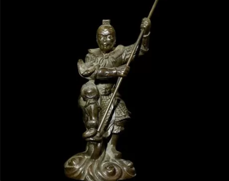 复古鎏金铜猴子摆件齐天大圣孙悟空生肖猴工艺...