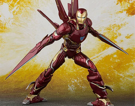 复仇者联盟4钢铁侠纳米配件包手办摆件模型签...