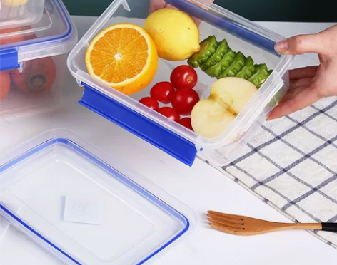 保鲜盒透明带盖密封冰箱收纳盒 【厂家清理库...