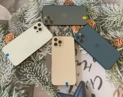 苹果12Promax石墨色128G全原有锁...