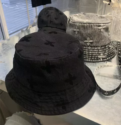 【全新】｜SMFK十字花四叶草印花渔夫帽[...