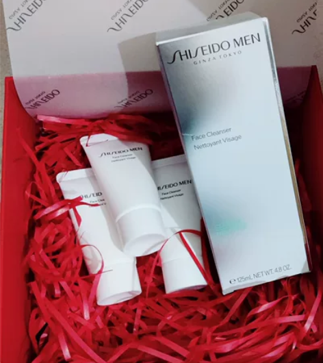 资生堂男士洁面 正装99包邮无 三个小样5...