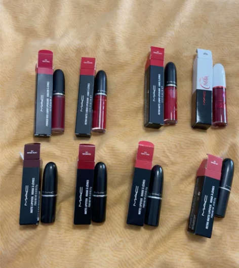 mac口红50一支 mac液体唇膏70一支...