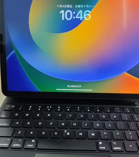 iPad Air4美版星空灰 电池92％其...