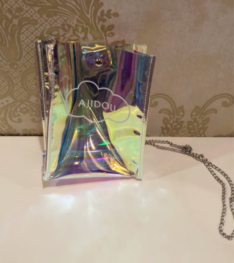 全新女士斜挎包，时尚透明袋 感兴趣的话点“...