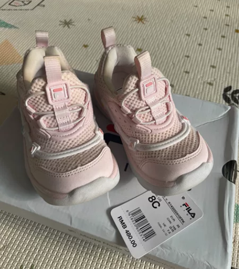 斐乐Fila女童鞋女宝鞋 保存前已清洗，尺...