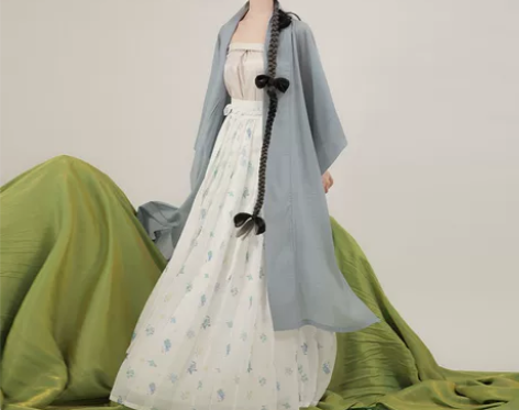 【暂挂不出】桔屿夏至原创汉服宋制仿长干寺褙...