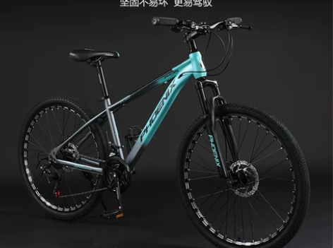 凤凰自行车 山地车上海牌24速成人山地男女...