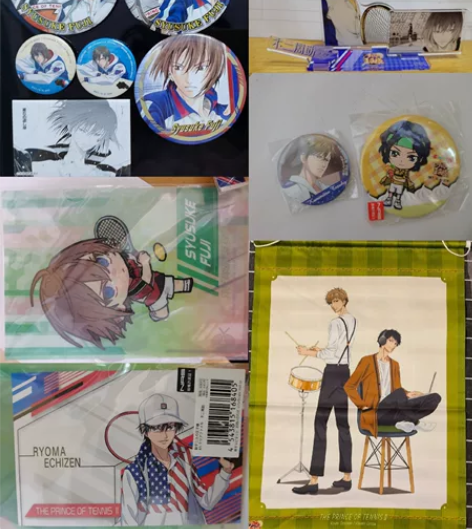 清复数出如图全部网球王子谷子： 不二周助吧...