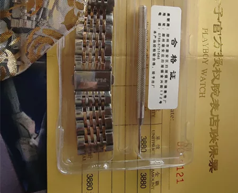 花花公子手表原装金属表带,表带表带,不是表...
