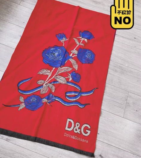 D##amp；amp；G羊绒围巾，99新，...