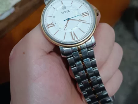 飞亚达经典系列手表男自动机械18K金钢带防...