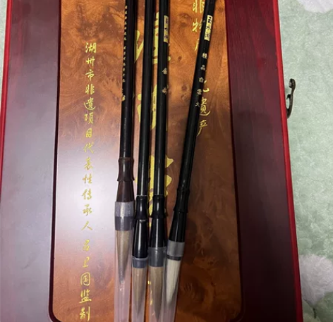 闲置全新毛笔 图一均5元一根 适合初学者 ...
