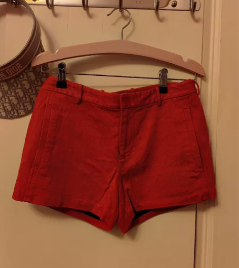 juicy couture短裤 0码，穿过...