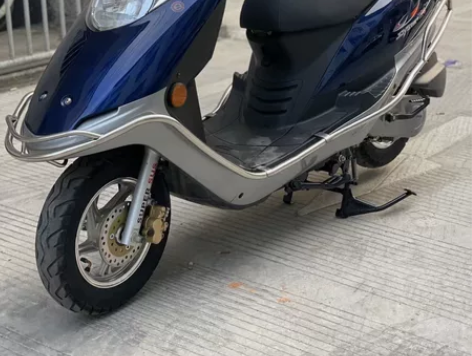 二手摩托车精品国三豪爵喜之星100T踏板车...