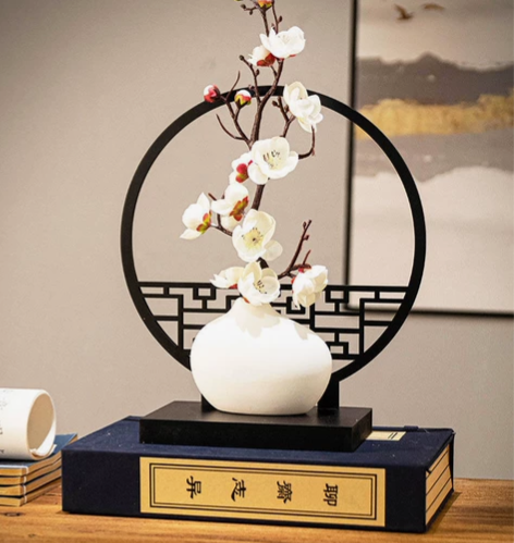 新中式风格居家摆件装饰品中国风禅意摆件电视...