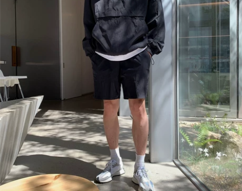 MRCYC夹克男夏季宽松薄款运动套装秋季潮...