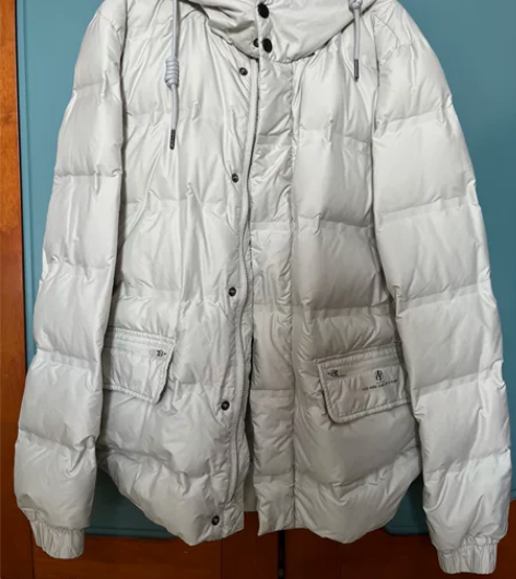 卡宾男士90白鸭绒羽绒服 购入实体店 9新...