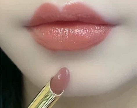 李佳琪推荐口红不掉色不沾杯肉桂奶茶色哑光大...