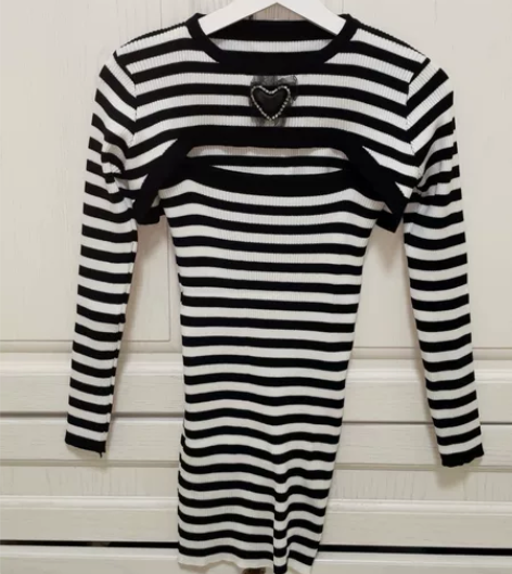 STEP VETIMETS 针织吊带连衣裙...