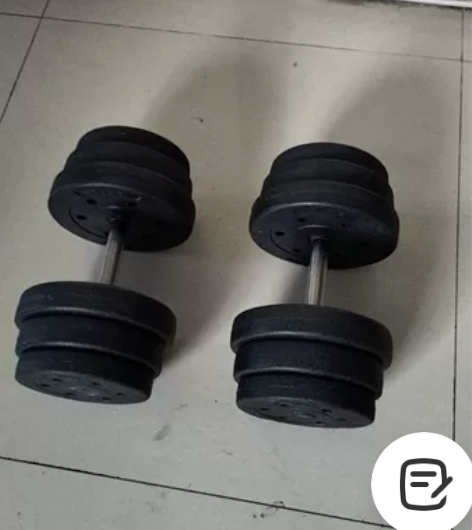 哑铃低价出售，一对35元上门自提！单个12...