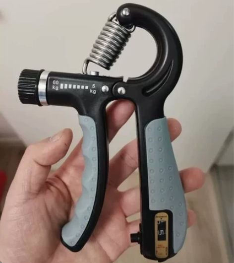 捡漏自动计数握力器可调节训练手指腕力锻炼手...