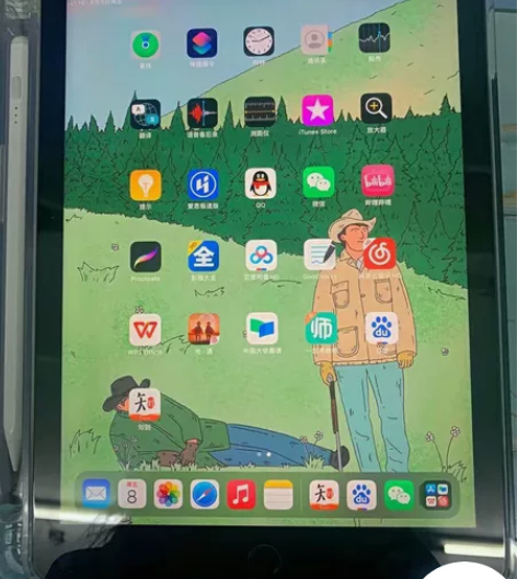 带指纹iPad 6代2018款128g苹果...