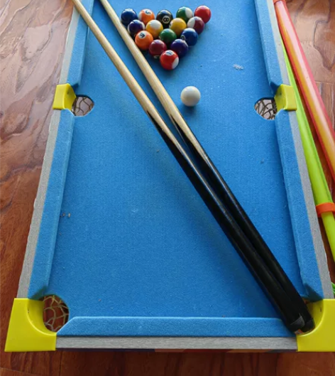 儿童桌面台球  50转只自提   有个杆子...