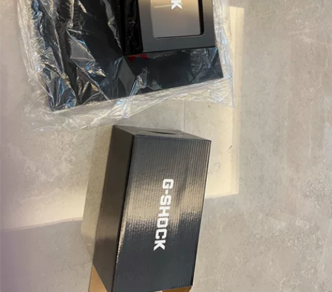 全新卡西欧G-SHOCK表盒，官方正品礼物...
