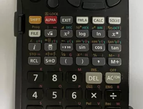 卡西欧fx5800p，便宜出。 感兴趣的话...